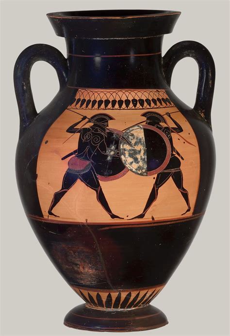 greek black figure pottery